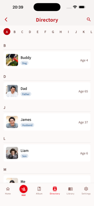 People list